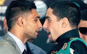 Amir Khan is ready to make Angel Garcia pay for his vitriolic ranting after the trainer and father of WBC light-welterweight champion Danny Garcia stole the ... - amir-khan_2275725b