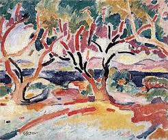 Georges Braque Olive Trees 1907 Worcester Art Museum Olivetree Laudemio Artgallery Art Braque Olive Tree Painting Georges Braque Henri Matisse