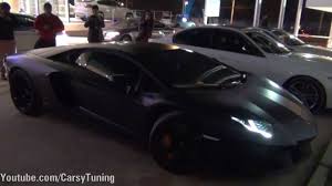 It is safe to say, however, that the matte black does add a more aggressive look to the car overall. Matte Black Lamborghini Aventador Lp700 4 Pov Start Revs Acceleration Youtube