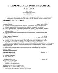 sample california attorney resume