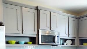 Learn how to install crown molding on cabinets easily and safely for a polished with the measuring tape, measure the width and depth of the wall cabinets. Shaker Style Cabinet Molding Novocom Top