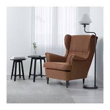 Ikea Us Furniture And Home Furnishings Wing Chair Ikea Strandmon Fabric Armchairs