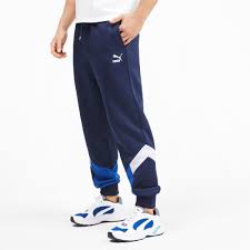 Puma Pantalon De Survetement Tricote Iconic Mcs Pour Homme Bleu Taille Xs Vetements En 2020 Pantalon De Survetement Survetement Tricot Homme