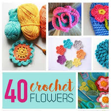 It is so beautiful and delicate that it is very perfect, today it is about a square crochet flower that makes the result beautiful, beautiful to make. Crochet Flower Pattern Collection From Daisy Cottage Designs