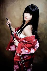Japanese Female Samurai Japanese Girl Warrior Woman