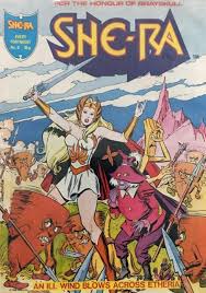 Just a stream flow of colour, magic, walking around and talking à la 'lord of the rings', friendships past and present. She Ra Princess Of Power Magazine Issue 1 London Editions Magazines