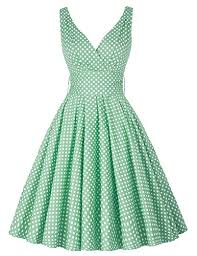 Und auf diese angesagtesten looks solltest du stehen. á… Vintage Kleid 50s Damen Faltenrock Picknick Kleid Polka Dots Sommerkleid