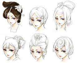 Which Chinese Ancient Hair Style Is Your Favorite How To Draw Hair Chinese Hairstyle Anime Hair
