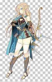 Anime Female Manga Character Elf Png Anime Elf Anime Warrior Girl Anime Warrior