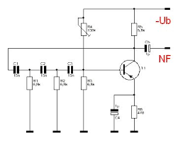Tongenerator Rc Phasenshieber