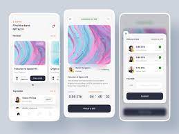 Nft Marketplace Mobile Apps In 2021 Mobile App App Mobile App Design