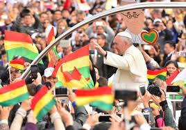 Resultado de imagen para el papa en bolivia