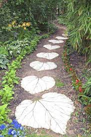 New Diy Garden Stepping Stone Ideas Garden Stepping Stones Concrete Garden Walkway Landscaping