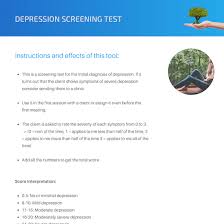 Image result for Depression Screening Tools