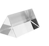 EISCO Prisma equilátero, 2" (50 mm) de longitud, caras de 1 pulgada (0.984  in) - triangular - acrílico pulido - excelente para física, refracción de  ...