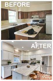 These Before After Pictures Will Inspire You To Update Your Home Kitchen Remodel Small Diy Kitchen Remodel Kitchen Cabinets Before And After