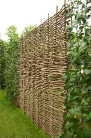 Haselnusselement 180x180cm Sichtschutz Garten Sichtschutz Garten Holz Naturzaun