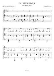Train your brain on the go with the microsoft solitaire app! Ol Man River Sheet Music For Piano Vocals Piano Voice Musescore Com