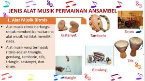 Contoh dari ansambel melodis ini ialah piano,pianika, biola, terompet, tamborin, rekorder dan harmonica. Permainan Musik Ansambel Free 16 Mb 11 39 Bungker Mp3