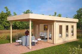 Unsere gartenhäuser können sie nicht nur nach gewünschtem design und wandstärke. Moderne Gartenhauser Kaufen Gartenhaus Aus Holz Hansagarten24