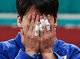 (서울=뉴스1) 김도용 기자 = 여자 유도 윤현지(27‧안산시청)가 2020 도쿄 올림픽 첫 경기에서 승리를 거뒀다. Jt8bcyjw4hpktm