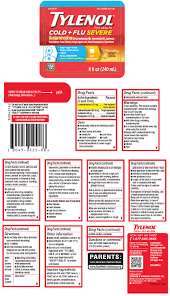 Tylenol Cold Plus Flu Severe Day And Tylenol Cold Plus Flu