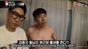 Kim jong kook is one of the key members in running man, who is also known to keep a good healthy body shape with chiseled abs. Viu Philippines Kim Jong Kook S Washboard Abs Mom S Diary Episode 209 Viu Facebook