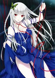 Anime girls with white hair have exceptional beauty. Kawaii Anime Girl White Hair And Red Eyes Wallpapers Wallpaper Cave