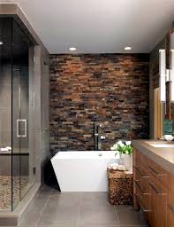 See more ideas about bathroom inspiration, bathroom design, house design. 20 Design Ideas For Bathroom With Stone Tiles By Refreshing Course Interior Design Ideas Ofdesign