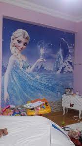 Cocuk Odasi 3 Boyutlu Duvar Kagidi Ve Bebek Odasi 3 Boyutlu Duvar Kagitlari Duvargiydir Com Da Elsa Temali Duvar Kagidi Modellerim Duvar 3d Duvar Kagidi Bebek