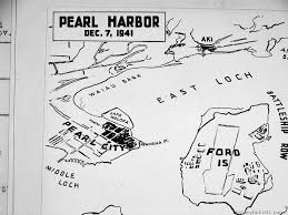 So, the first thing to know about visiting pearl harbor is… pearl harbor is not just the uss arizona memorial. Pearl Harbor Map
