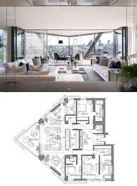 Neo Bankside Sub Penthouse Oto Bankside C1701 Plan Op1 Luxury Floor Plans Penthouse Apartment Floor Plan Architectural Floor Plans