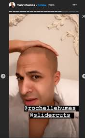 Rochelle Humes live streams her cutting Marvin's hair
