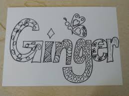 When we think of october holidays, most of us think of halloween. Turn Your Word Or Name Into A Zentangle Style Coloring Page By Dani2or Fiverr