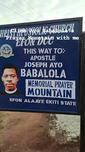 I went to Efon Alaaye in Ekiti State for my grandmother's burial over the  weekend,and decided to climb Ayo Babalola's Prayer mountain to pray. While  I climbed i marvelled at God's wonders,I tried to ...