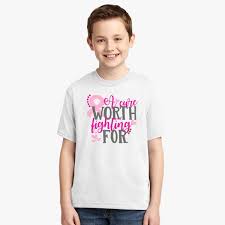 Breast Cancer Awareness Youth T Shirt Kidozi Com