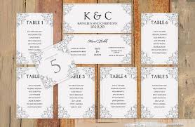 Wedding Seating Chart Template Alma Seating Chart