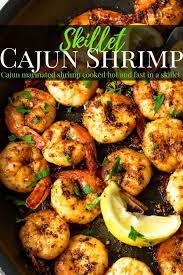 Fast Easy Skillet Cajun Shrimp Mom S Dinner Recipe Shrimp Seasoning How To Cook Shrimp Cajun Shrimp Recipes