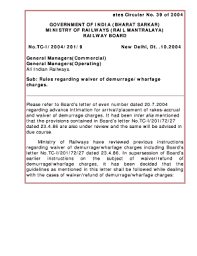 The template is available free to aicpa members. Sample Letter To Waive Demurrage Charges