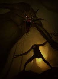 Ettercaps Attacking From The Woods Near The Trollbark Woods Myths Monsters Fantasy Beasts Fantasy Creatures
