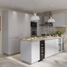 Porte De Cuisine Vitree Sydney Angora Delinia Id H 76 8 X L 59 7 Cm Decoration Interieure Cuisine Cuisine Leroy Merlin Porte Cuisine