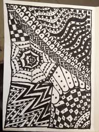 My First Zen Tangle And Yes Ii Am Getting The Zen Zentangle Geometric Tattoo Mixed Media Collage