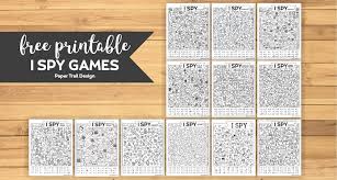 Here is another free printable easter writing paper design. 40 I Spy Game Printables Paper Trail Design