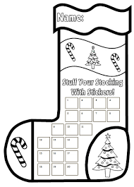 Winter Bulletin Board Displays And Sticker Charts For Christmas