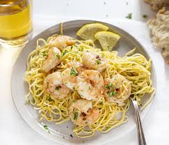 Shrimp Scampi Linguine Recipe In 2020 Shrimp Scampi Linguine Homemade Noodles Shrimp Scampi