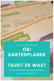 Obi Gartenplaner Taugt Er Wirklich Was Gartenblog Garten Vertikutieren