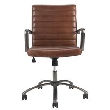 Astor Office Chair Tan Leather Nz 399 My Dream House Modern Home Office Furniture Home Office Furniture Office Furniture