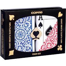 After you determine the size and index of the card, please select (click) it. Copag Double Deck Set 100 Plastic Poker Playing Cards