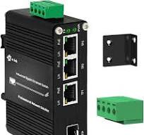 Amazon.com: Mini Throncom 4 Ports Gigabit Industrial Fiber ...
