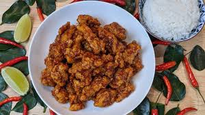 Poulet Frit Chili Thai En 2020 Poulet Frit Recette Poulet Frit Cuisine Asiatique